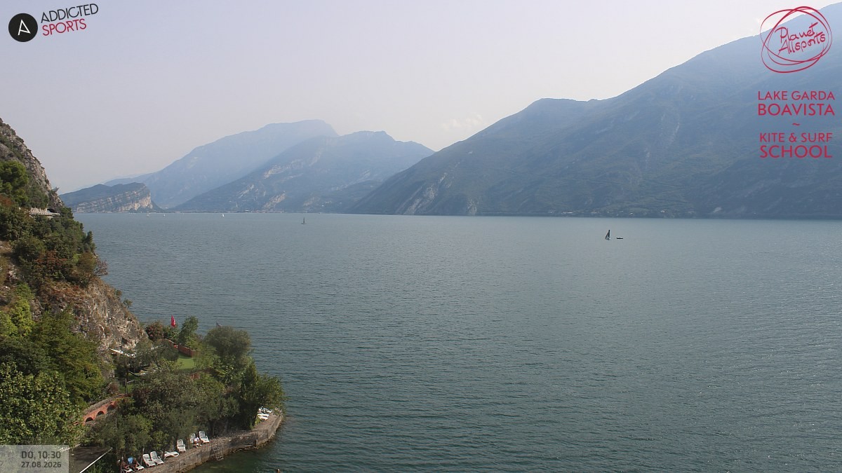 Archiv Foto Webcam Gardasee - Capo Reamol