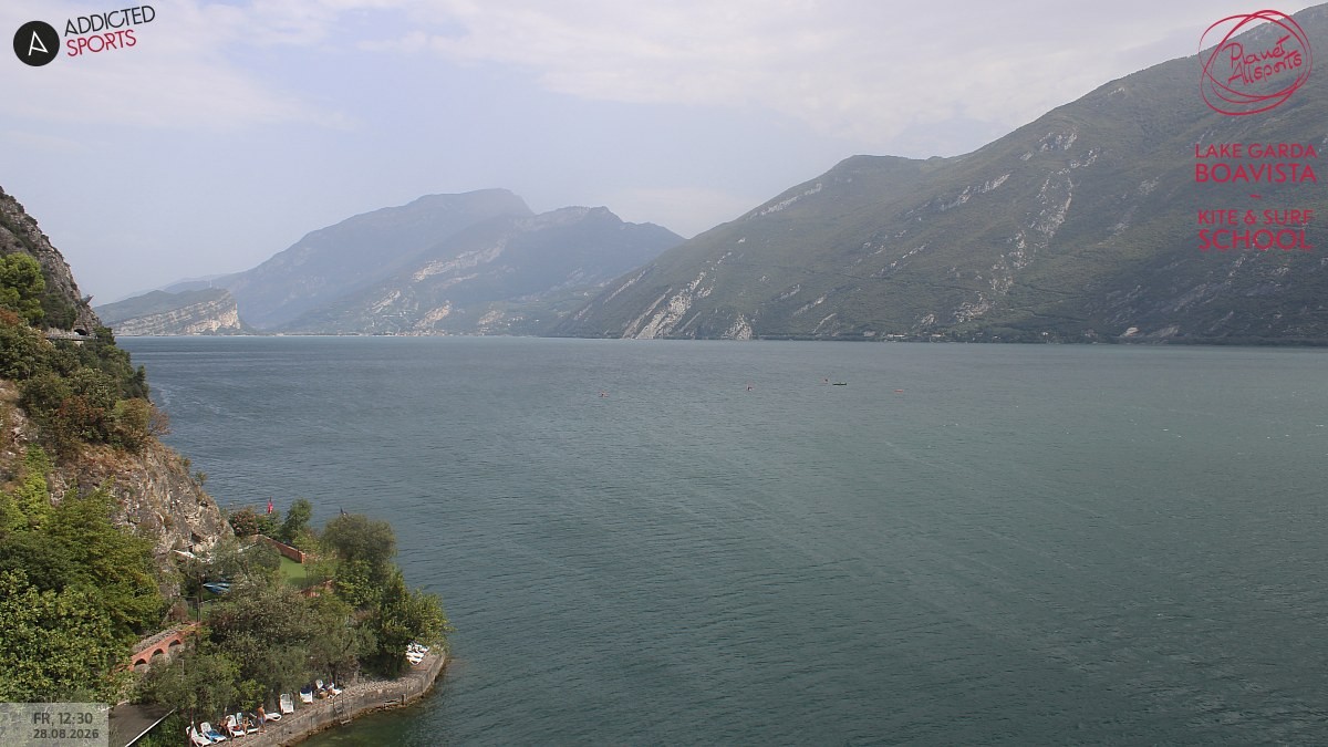 Archiv Foto Webcam Gardasee - Capo Reamol