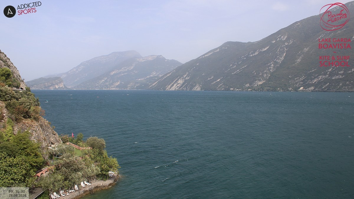 Archiv Foto Webcam Gardasee - Capo Reamol