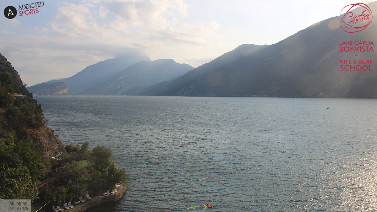 Archiv Foto Webcam Gardasee - Capo Reamol