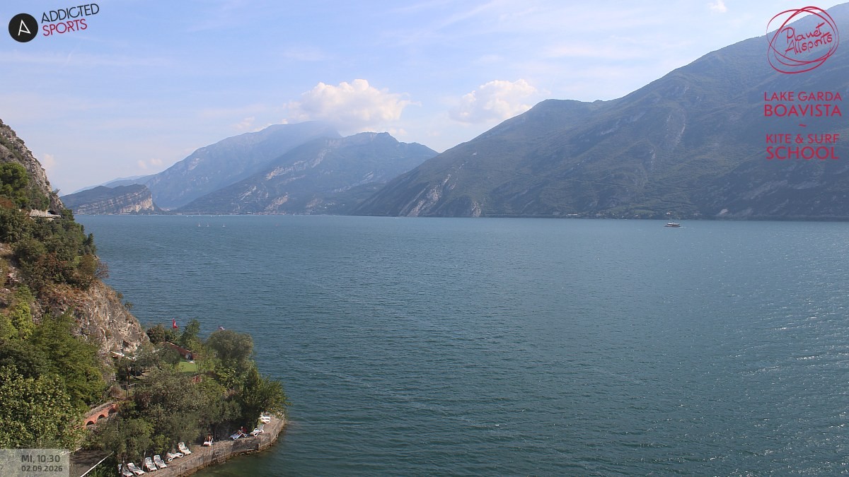 Archiv Foto Webcam Gardasee - Capo Reamol