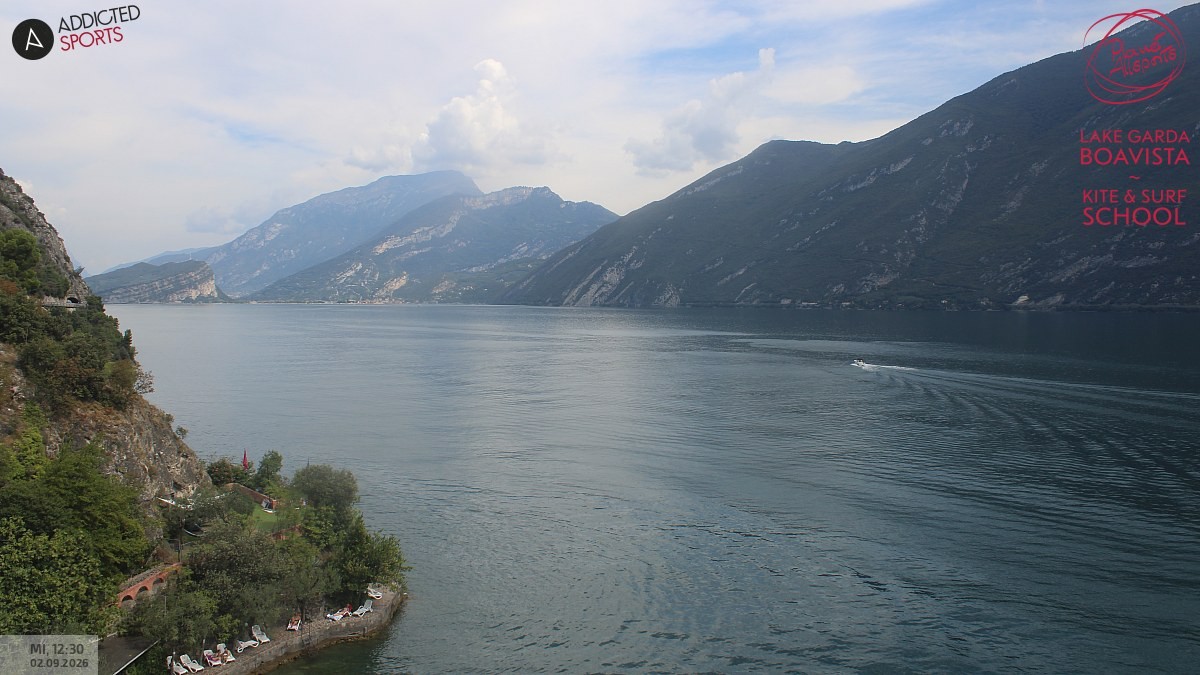 Archiv Foto Webcam Gardasee - Capo Reamol