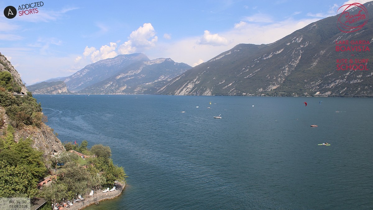 Archiv Foto Webcam Gardasee - Capo Reamol