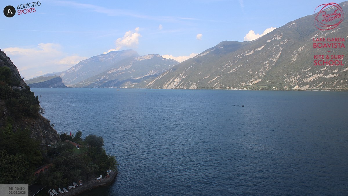 Archiv Foto Webcam Gardasee - Capo Reamol
