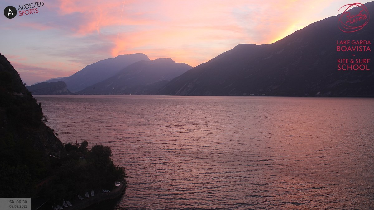 Archiv Foto Webcam Gardasee - Capo Reamol