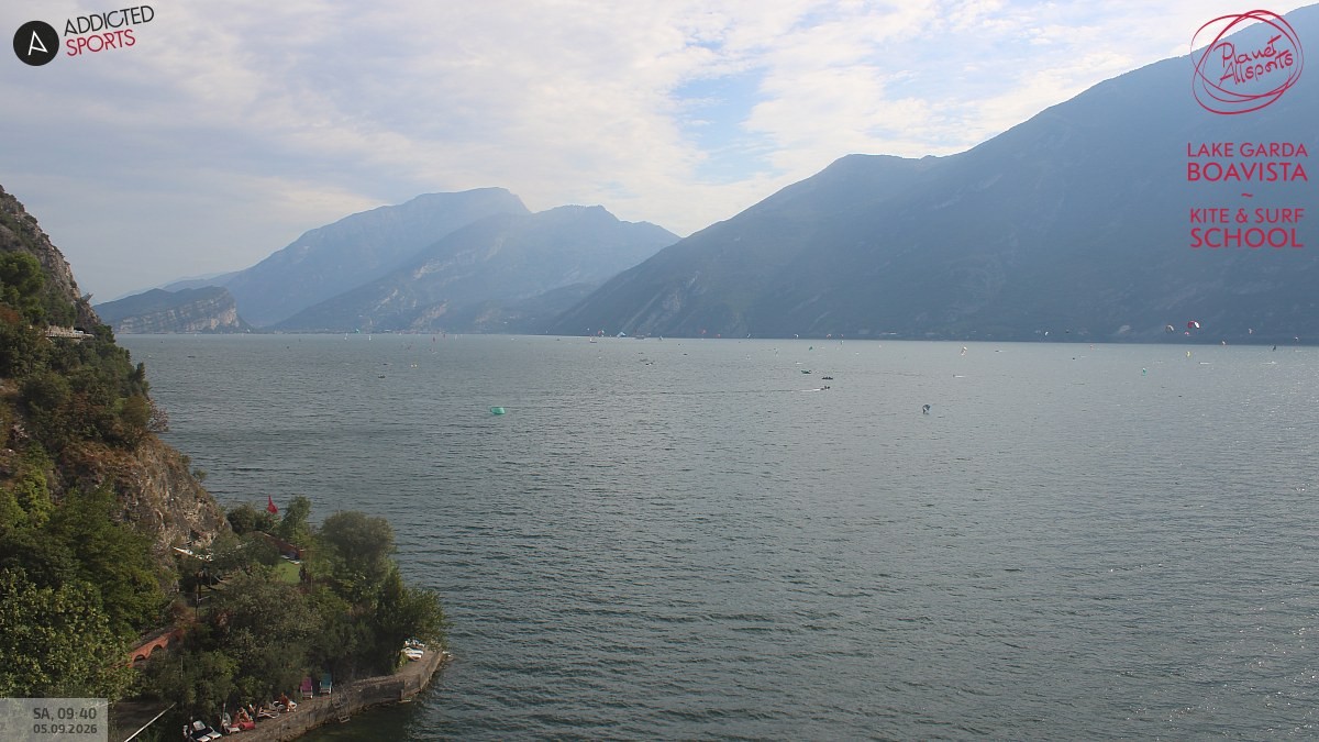 Archiv Foto Webcam Gardasee - Capo Reamol