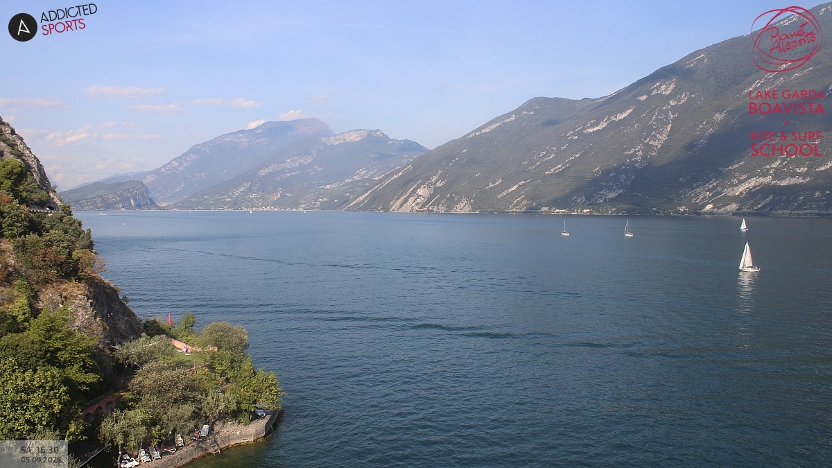 Archiv Foto Webcam Gardasee - Capo Reamol