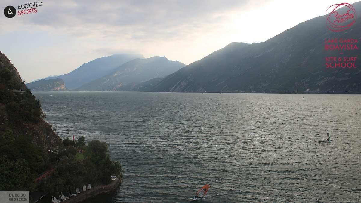 Archived image Webcam Lake Garda - Capo Reamol