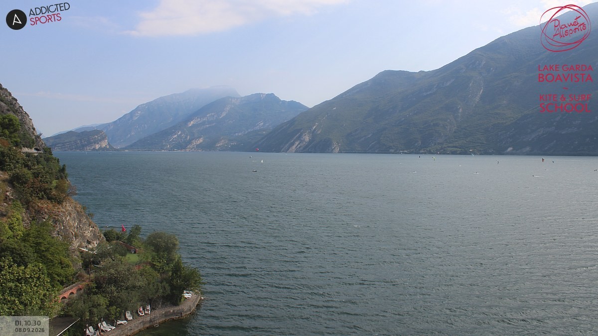 Archived image Webcam Lake Garda - Capo Reamol