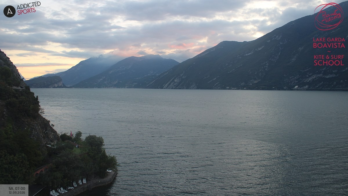 Archiv Foto Webcam Gardasee - Capo Reamol