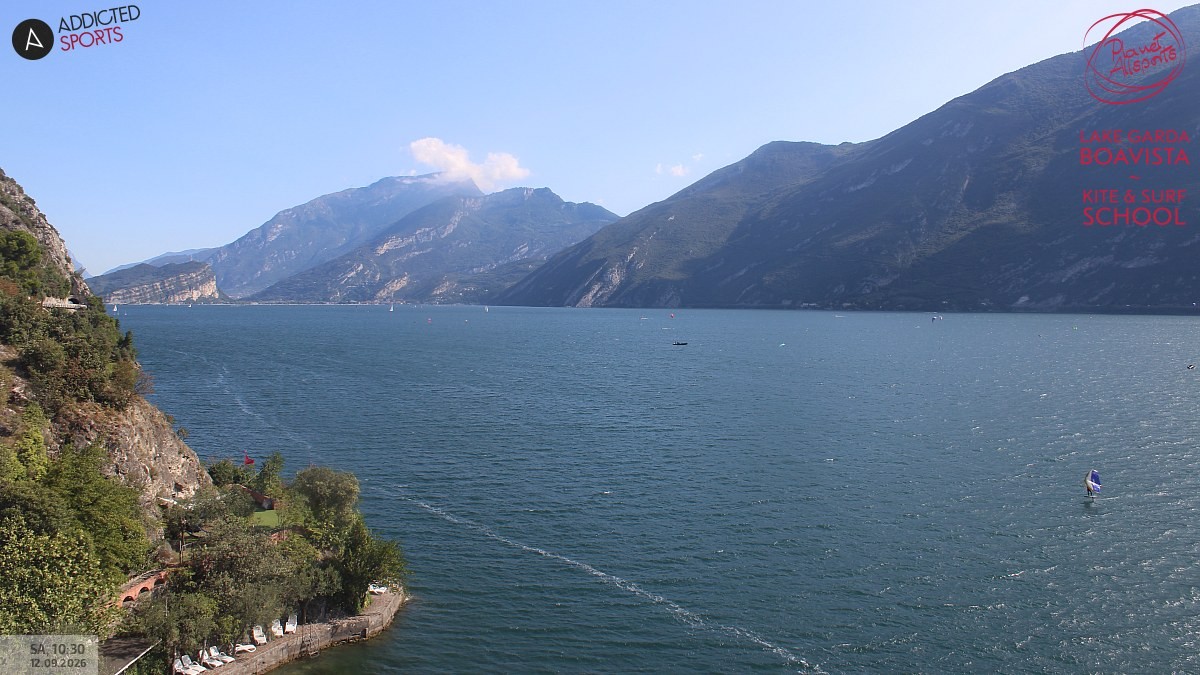 Archiv Foto Webcam Gardasee - Capo Reamol