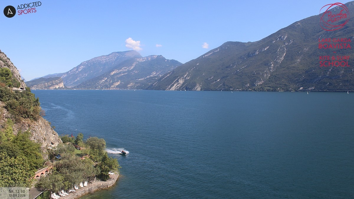 Archiv Foto Webcam Gardasee - Capo Reamol