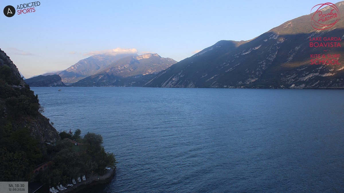 Archiv Foto Webcam Gardasee - Capo Reamol