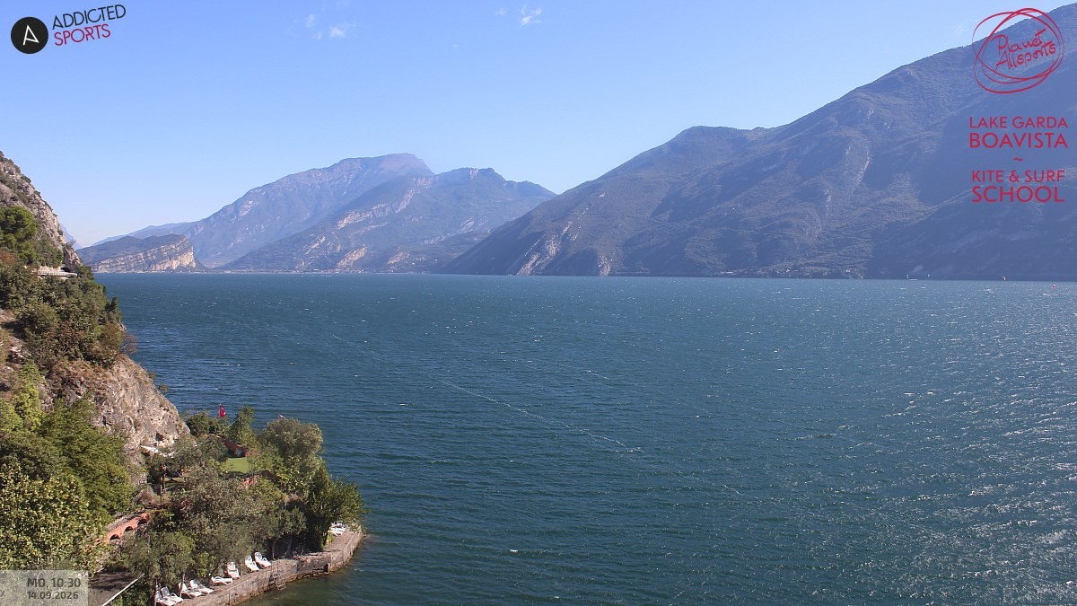Archiv Foto Webcam Gardasee - Capo Reamol
