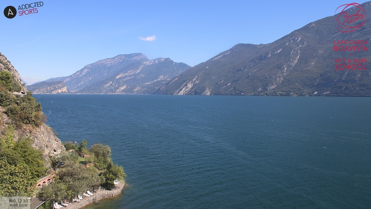 Archiv Foto Webcam Gardasee - Capo Reamol