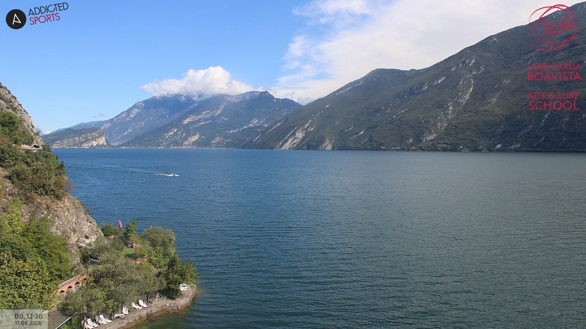 Archived image Webcam Lake Garda - Capo Reamol