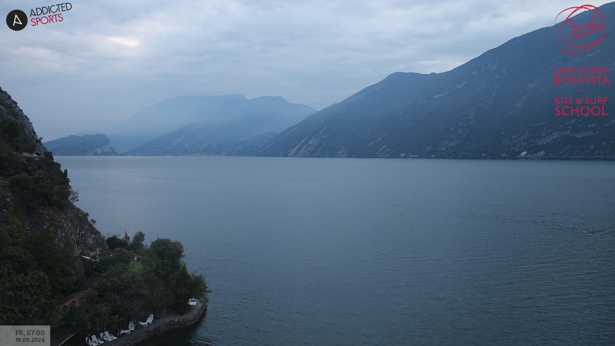 Archiv Foto Webcam Gardasee - Capo Reamol