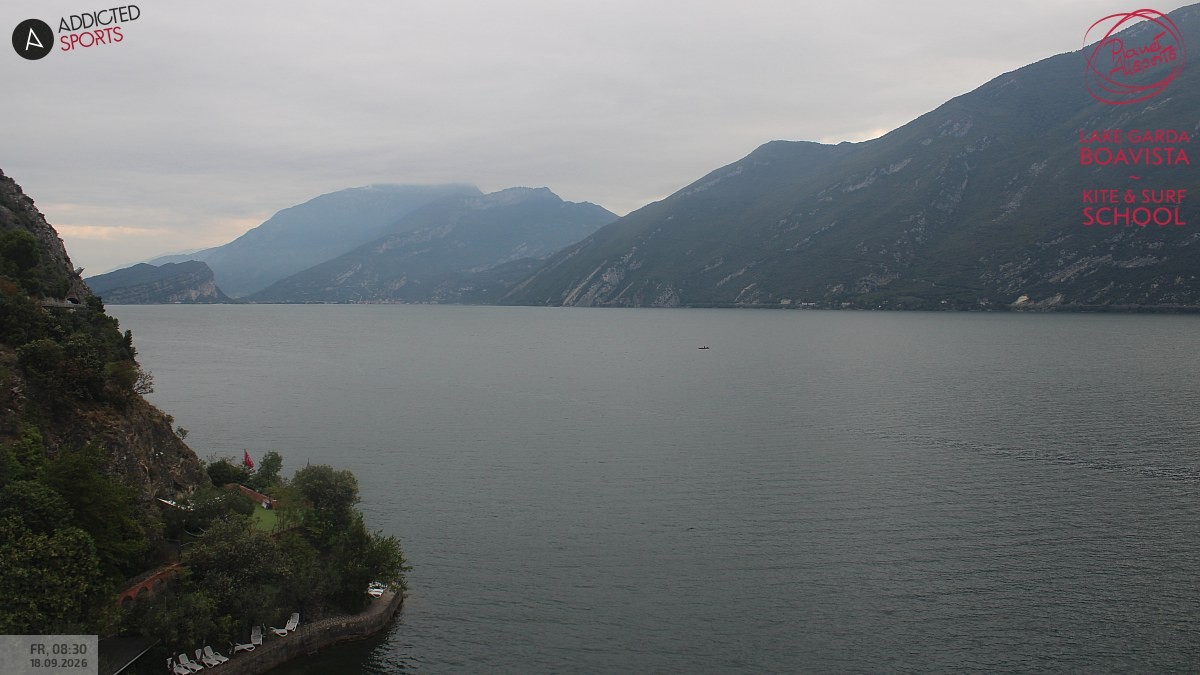 Archiv Foto Webcam Gardasee - Capo Reamol