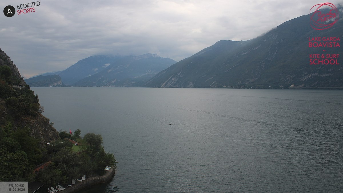 Archiv Foto Webcam Gardasee - Capo Reamol