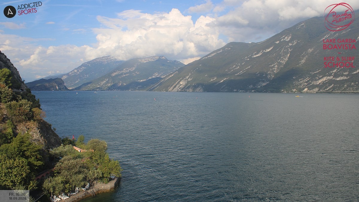 Archiv Foto Webcam Gardasee - Capo Reamol