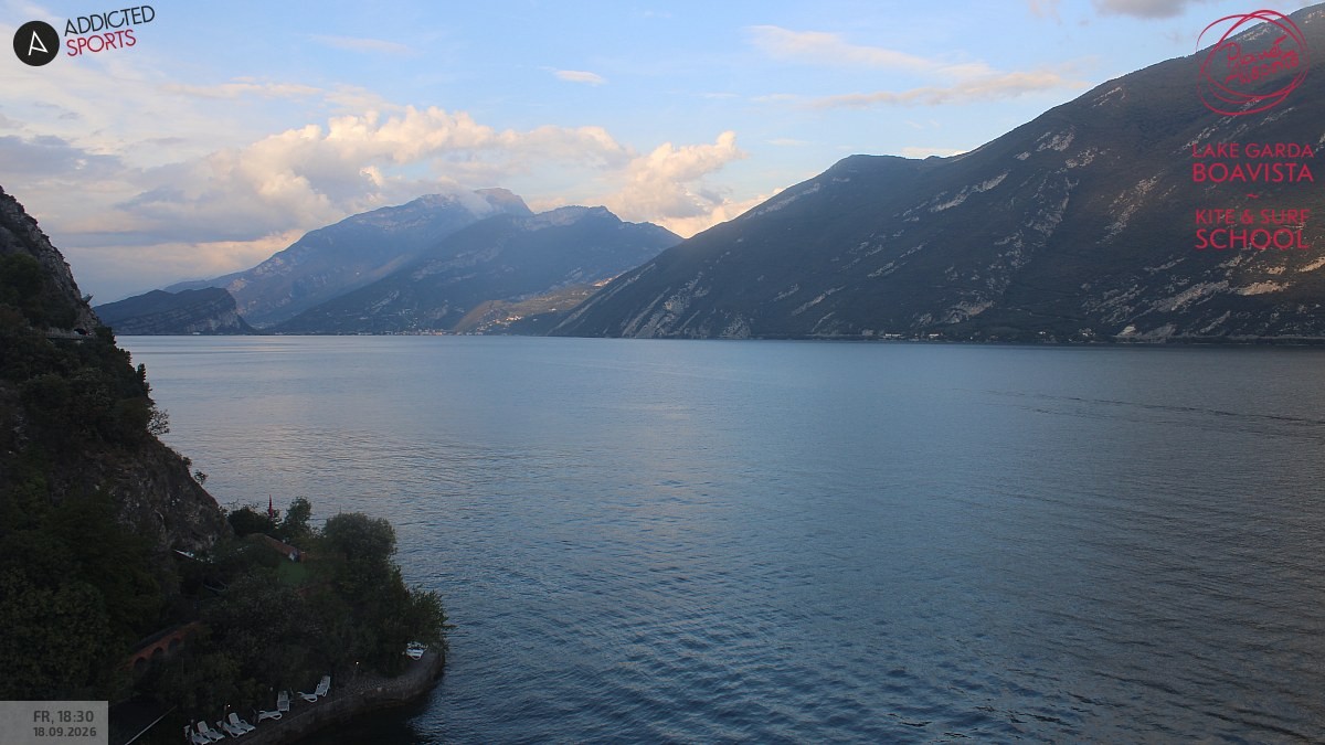 Archiv Foto Webcam Gardasee - Capo Reamol
