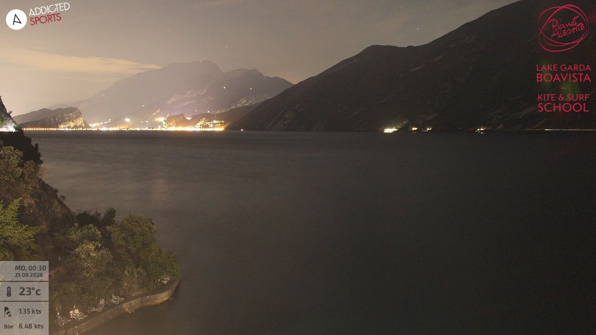 Archiv Foto Webcam Gardasee - Capo Reamol
