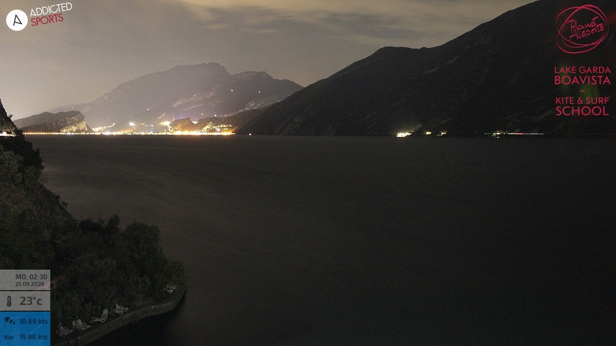 Archiv Foto Webcam Gardasee - Capo Reamol