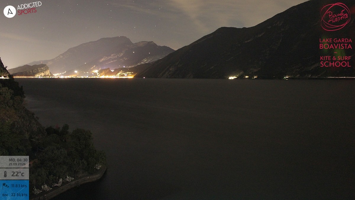 Archiv Foto Webcam Gardasee - Capo Reamol