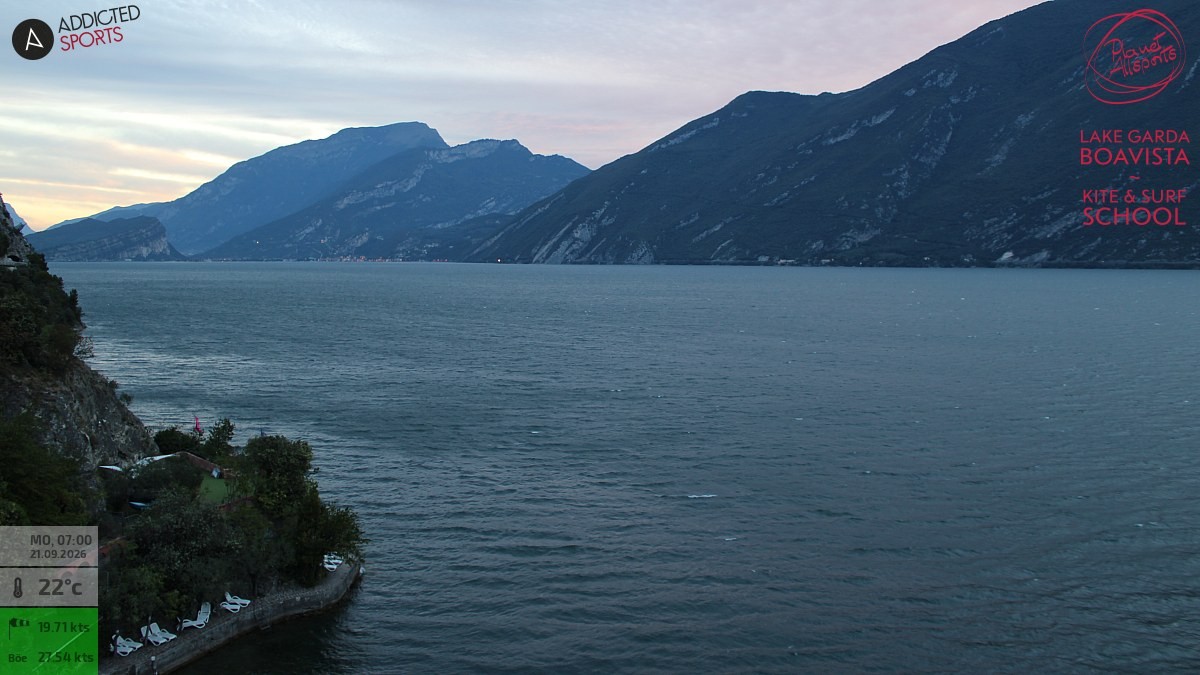 Archived image Webcam Lake Garda - Capo Reamol