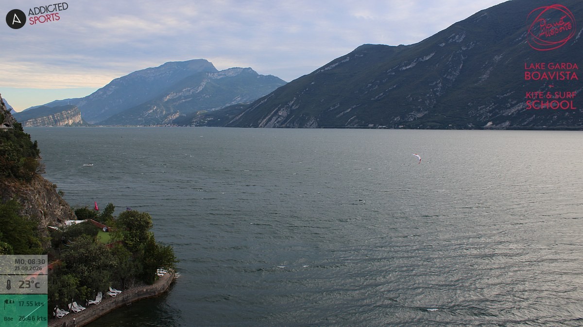 Archived image Webcam Lake Garda - Capo Reamol