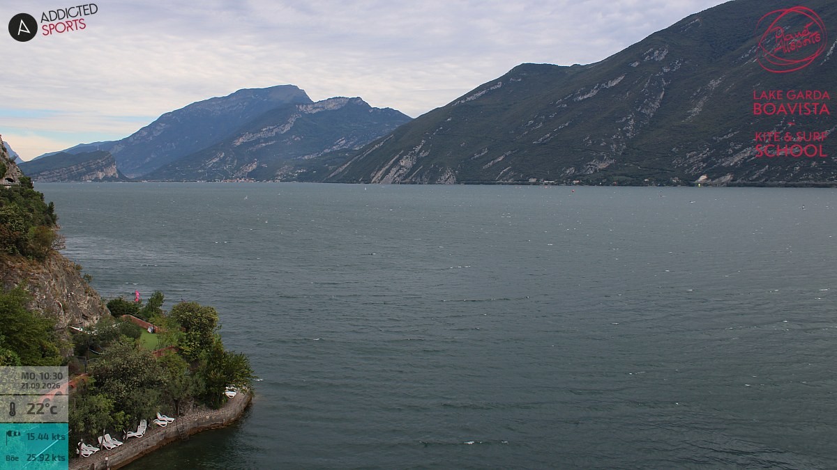 Archived image Webcam Lake Garda - Capo Reamol