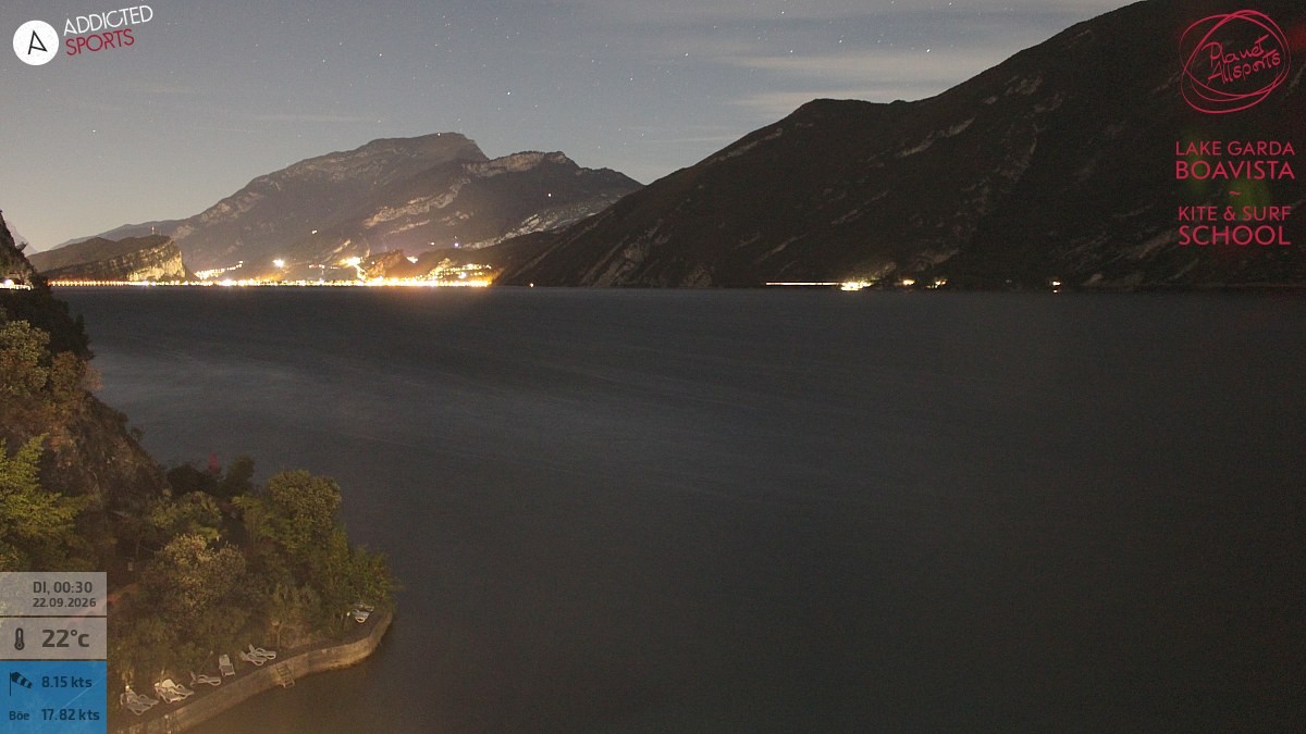 Archiv Foto Webcam Gardasee - Capo Reamol