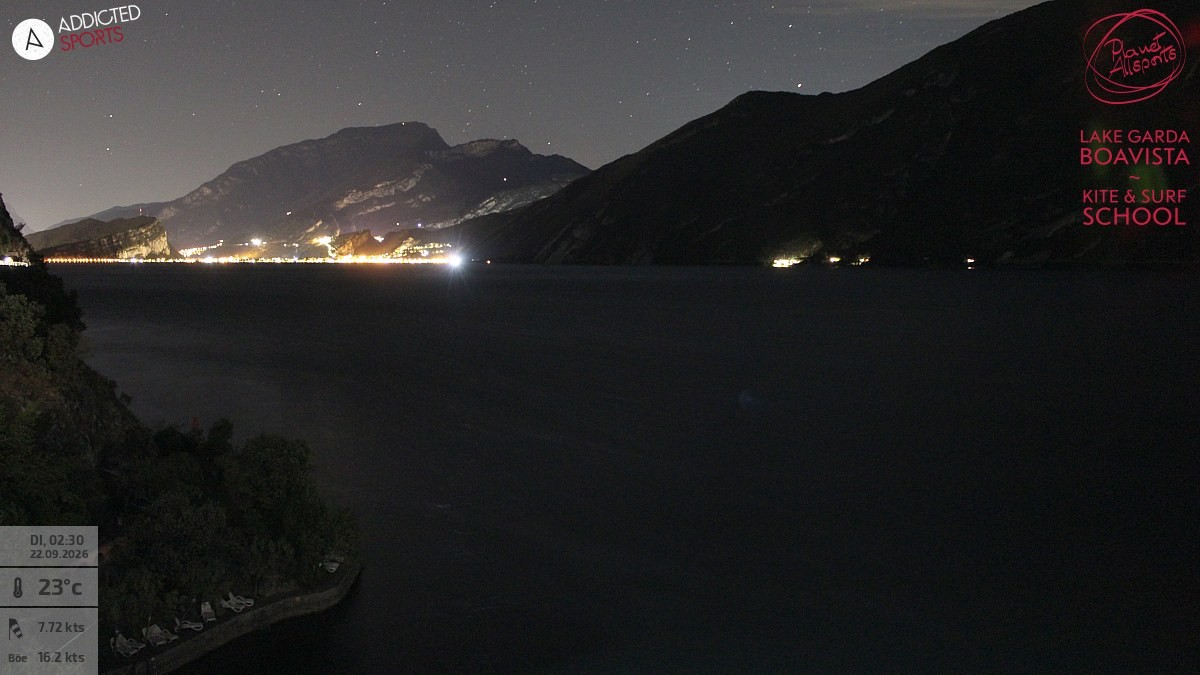 Archiv Foto Webcam Gardasee - Capo Reamol