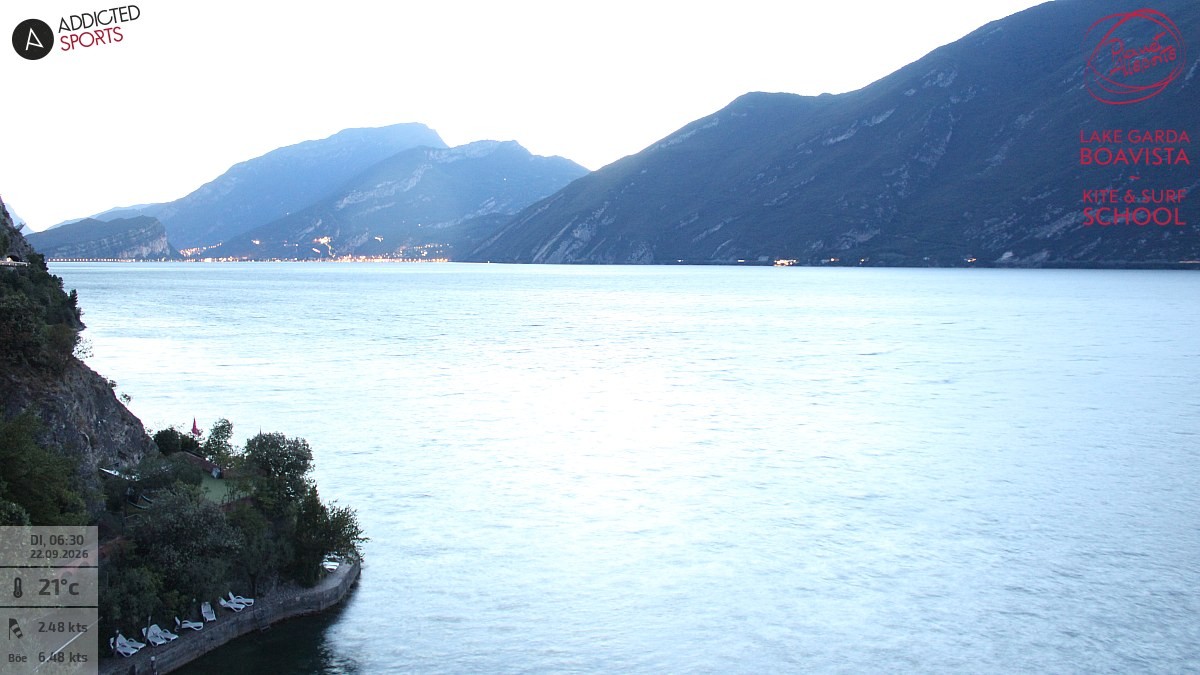 Archiv Foto Webcam Gardasee - Capo Reamol