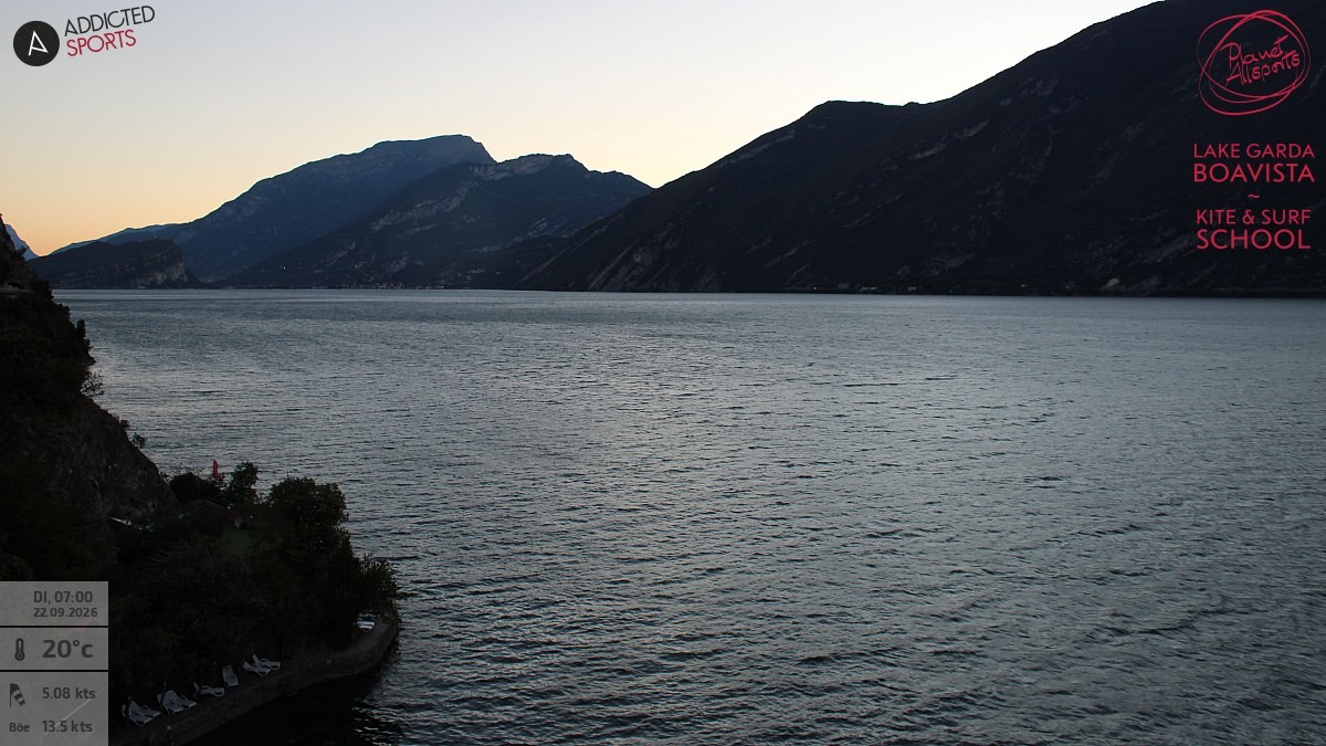Archiv Foto Webcam Gardasee - Capo Reamol