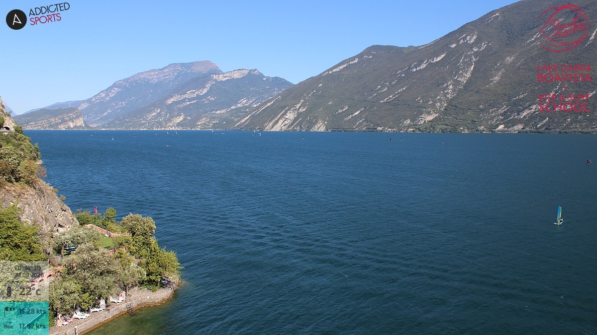 Archiv Foto Webcam Gardasee - Capo Reamol