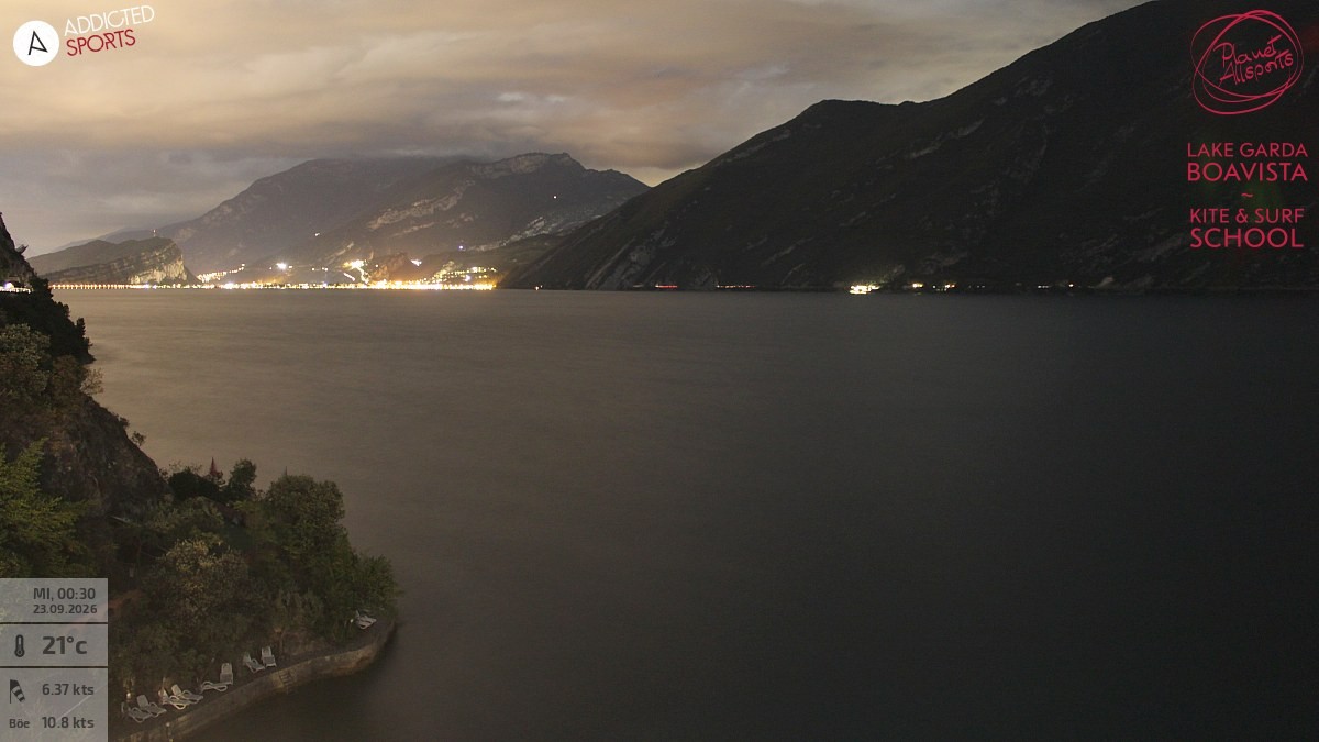 Archived image Webcam Lake Garda - Capo Reamol