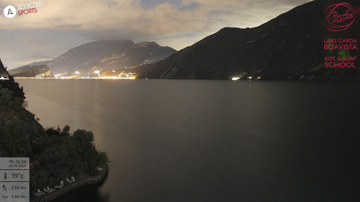 Archiv Foto Webcam Gardasee - Capo Reamol