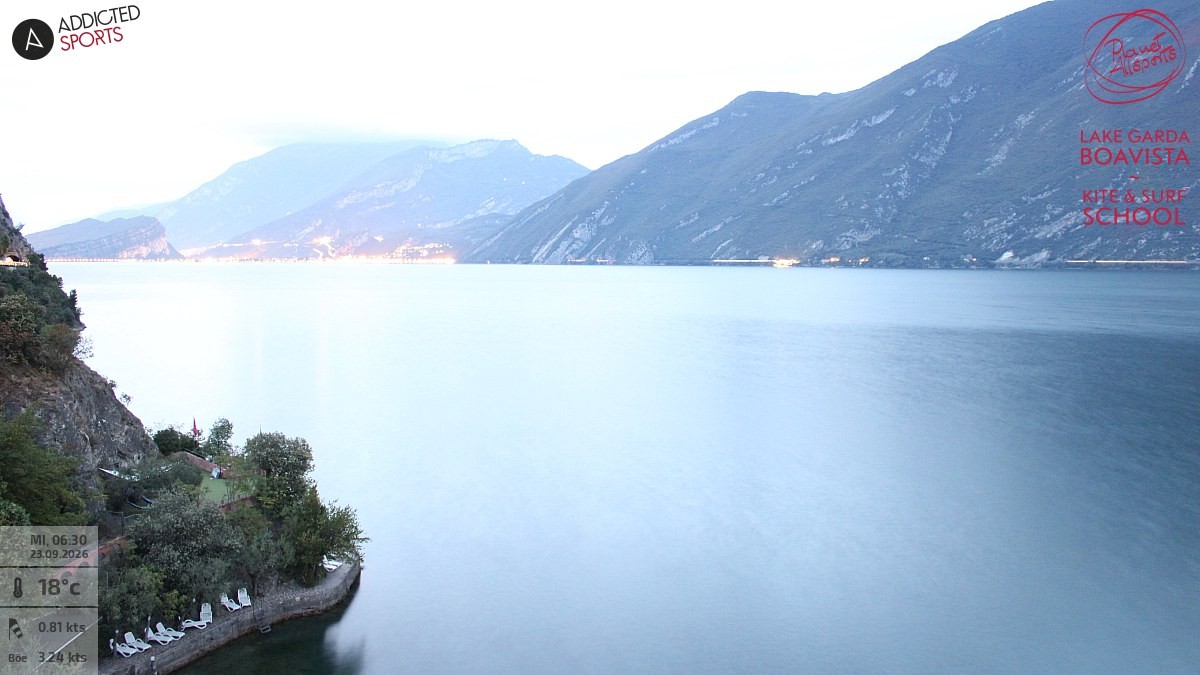 Archiv Foto Webcam Gardasee - Capo Reamol