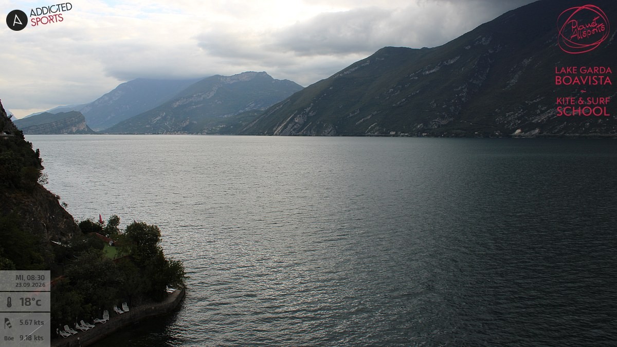 Archiv Foto Webcam Gardasee - Capo Reamol