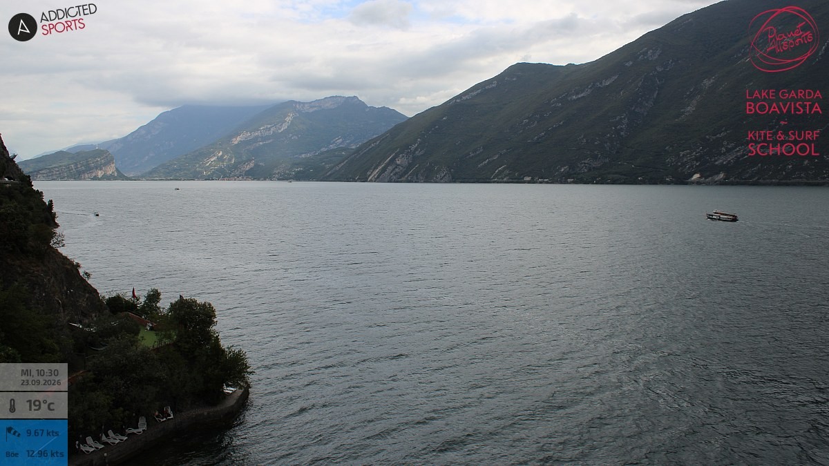 Archiv Foto Webcam Gardasee - Capo Reamol