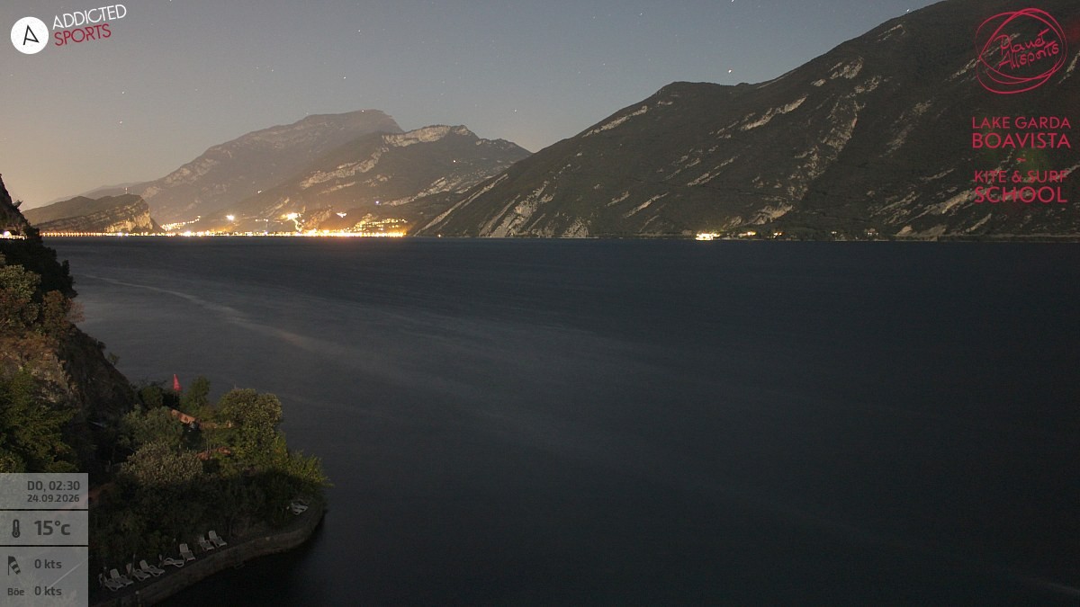 Archived image Webcam Lake Garda - Capo Reamol