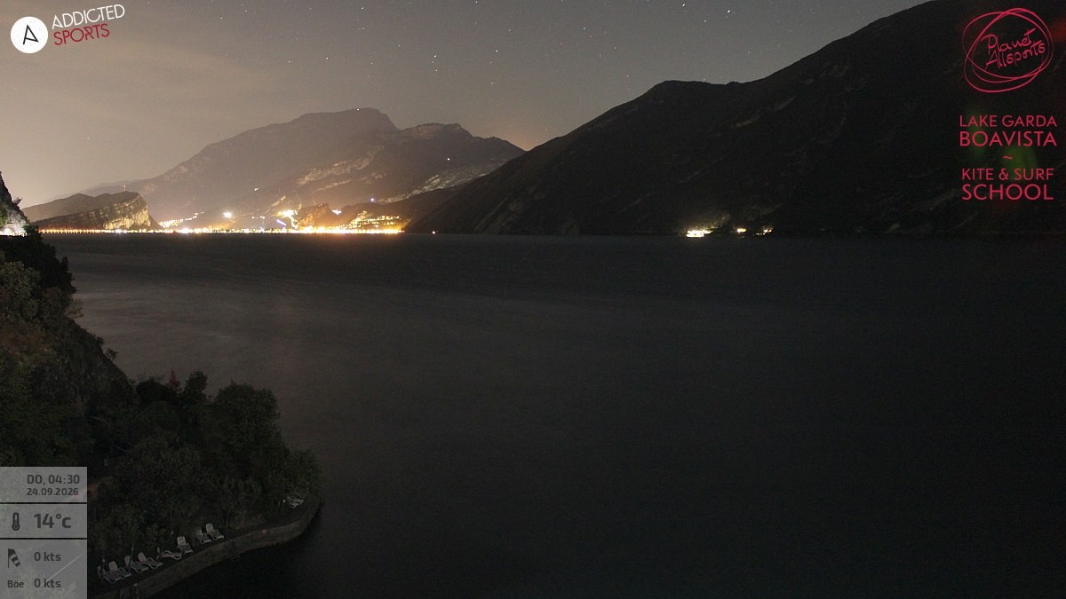 Archiv Foto Webcam Gardasee - Capo Reamol