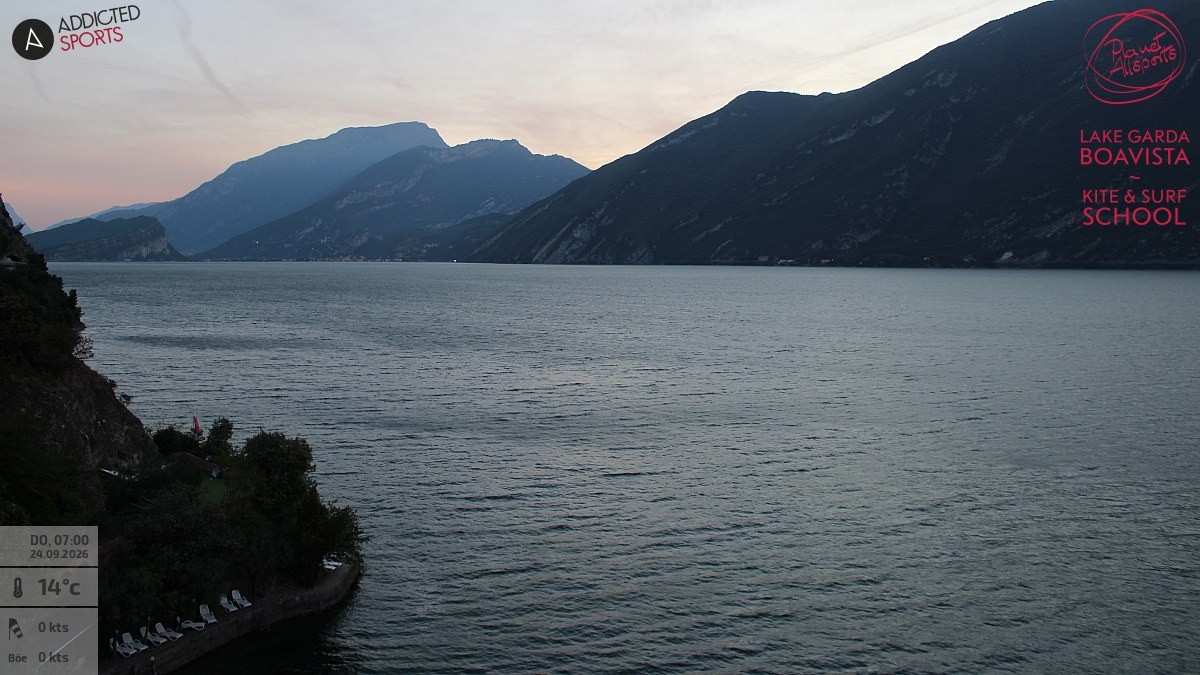 Archiv Foto Webcam Gardasee - Capo Reamol
