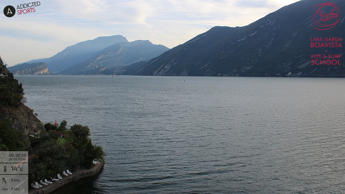 Archiv Foto Webcam Gardasee - Capo Reamol
