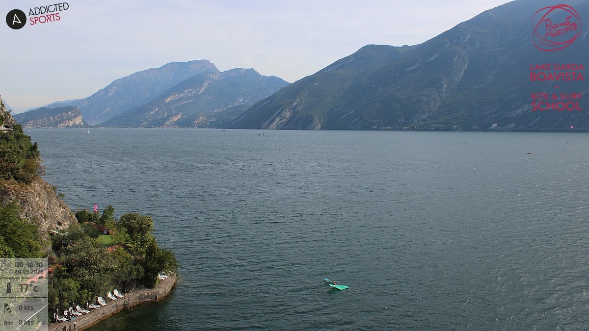Archived image Webcam Lake Garda - Capo Reamol