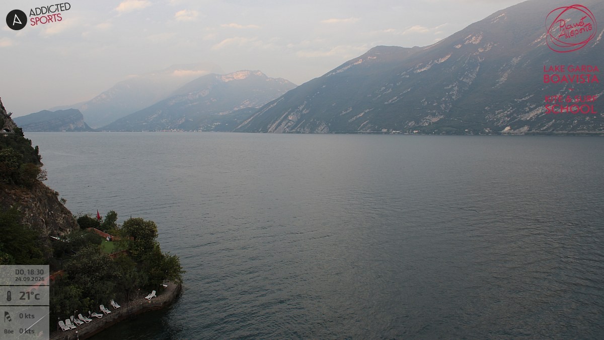 Archived image Webcam Lake Garda - Capo Reamol
