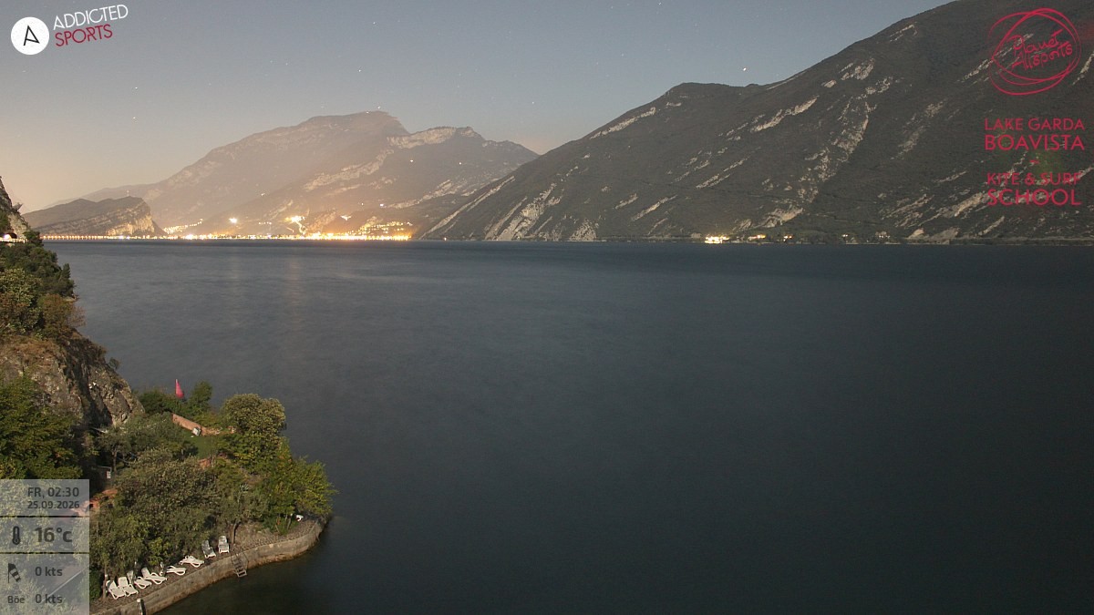 Archived image Webcam Lake Garda - Capo Reamol