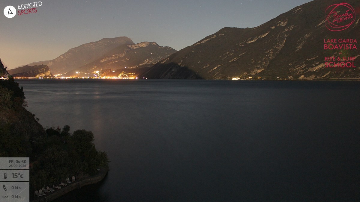 Archived image Webcam Lake Garda - Capo Reamol