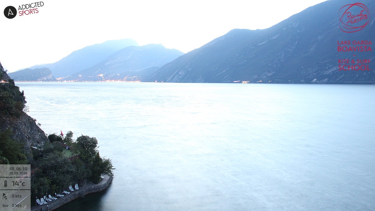 Archived image Webcam Lake Garda - Capo Reamol